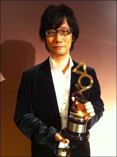 Hideo Kojima au PlayStation Awards 2010