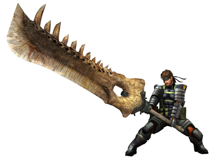 Monster Hunter X Metal Gear Solid MGS Hunter Eater Operation