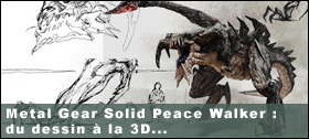 Dossier - Peace Walker: du dessin  la 3D