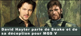 Dossier - David Hayter parle de son rle sur Snake et de sa dception pour MGS V