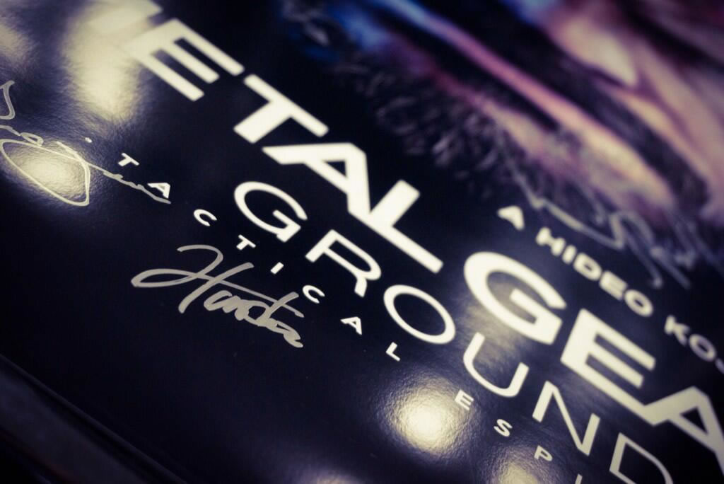 Le poster de Metal Gear Solid V : Ground Zeroes est collector et trs limit !
