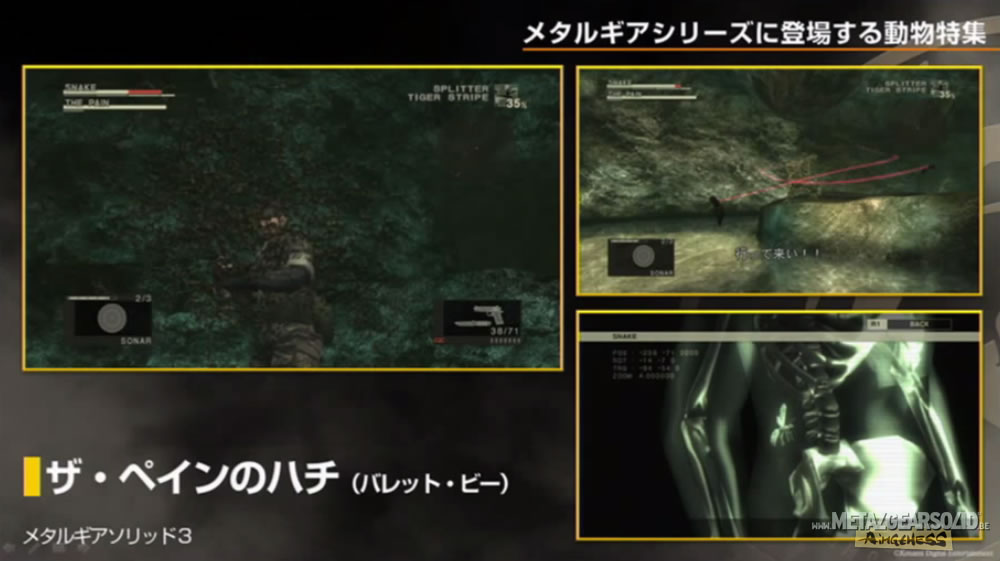 Kojima Station : Les animaux dans Metal Gear (Solid)