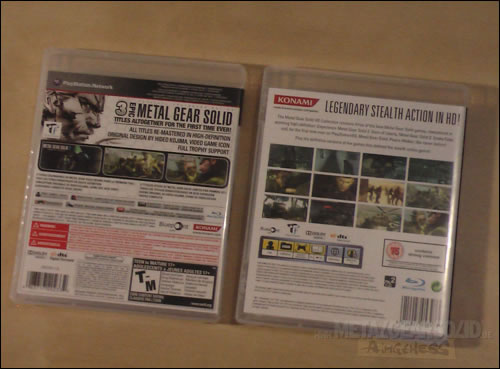 Collector Metal Gear Solid HD Collection amricain et europen