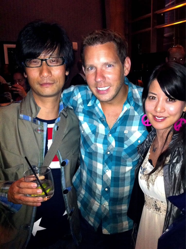 Hideo Kojima, Yumi Kikuchi et Yoji Shinkawa  la Comic Con de San Diego 2011