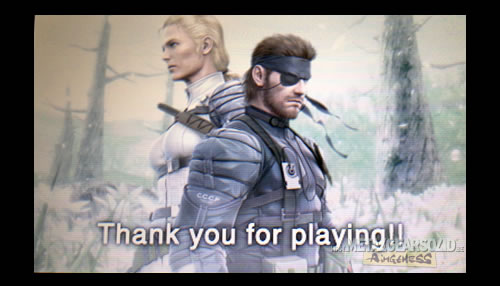 Demo Metal Gear Solid: Snake Eater 3D