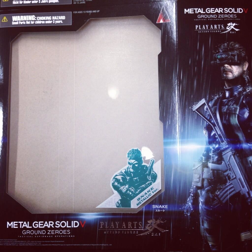 Metal Gear Solid V Ground Zeroes - La figurine de Big Boss se fait une beaut