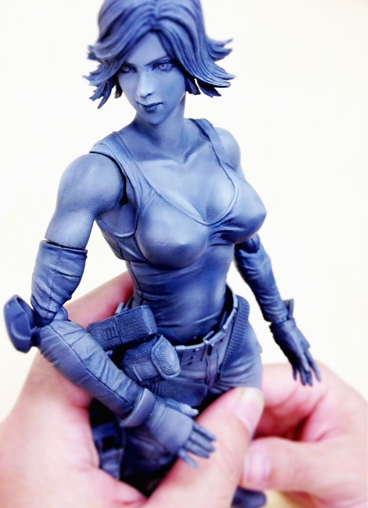 Meryl en figurine pour les 25 ans de Metal Gear