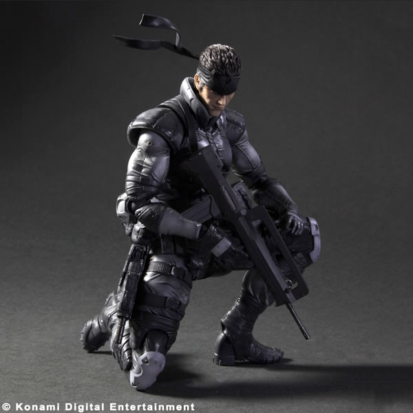 Figurine Play Arts Kai de Solid Snake MGS