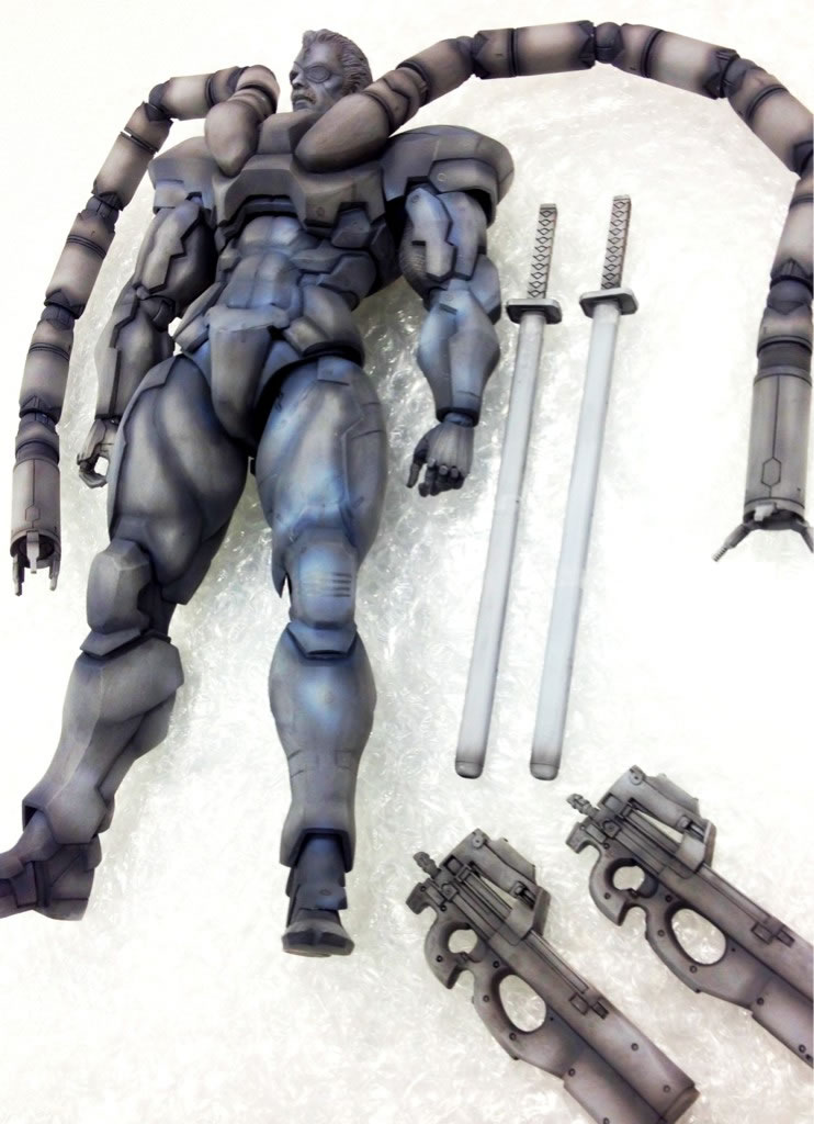 Solidus Snake en figurine pour les 25 ans de Metal Gear