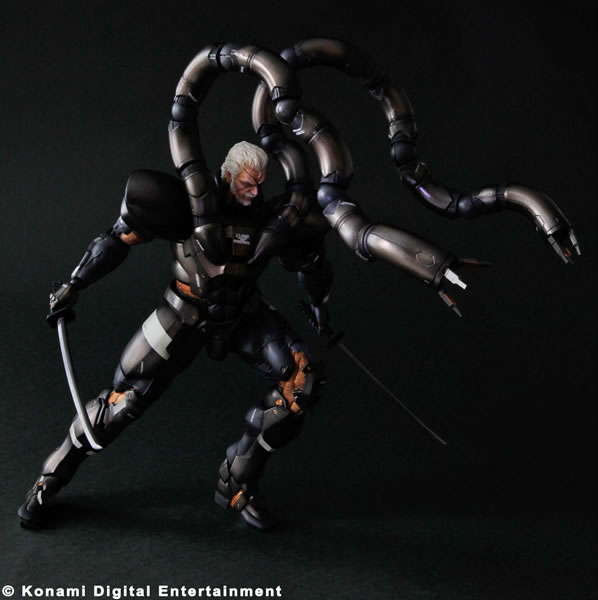 Figurine Play Arts Ka de Solidus Snake Metal Gear Solid 2