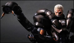 Figurine Play Arts Ka de Solidus Snake Metal Gear Solid 2