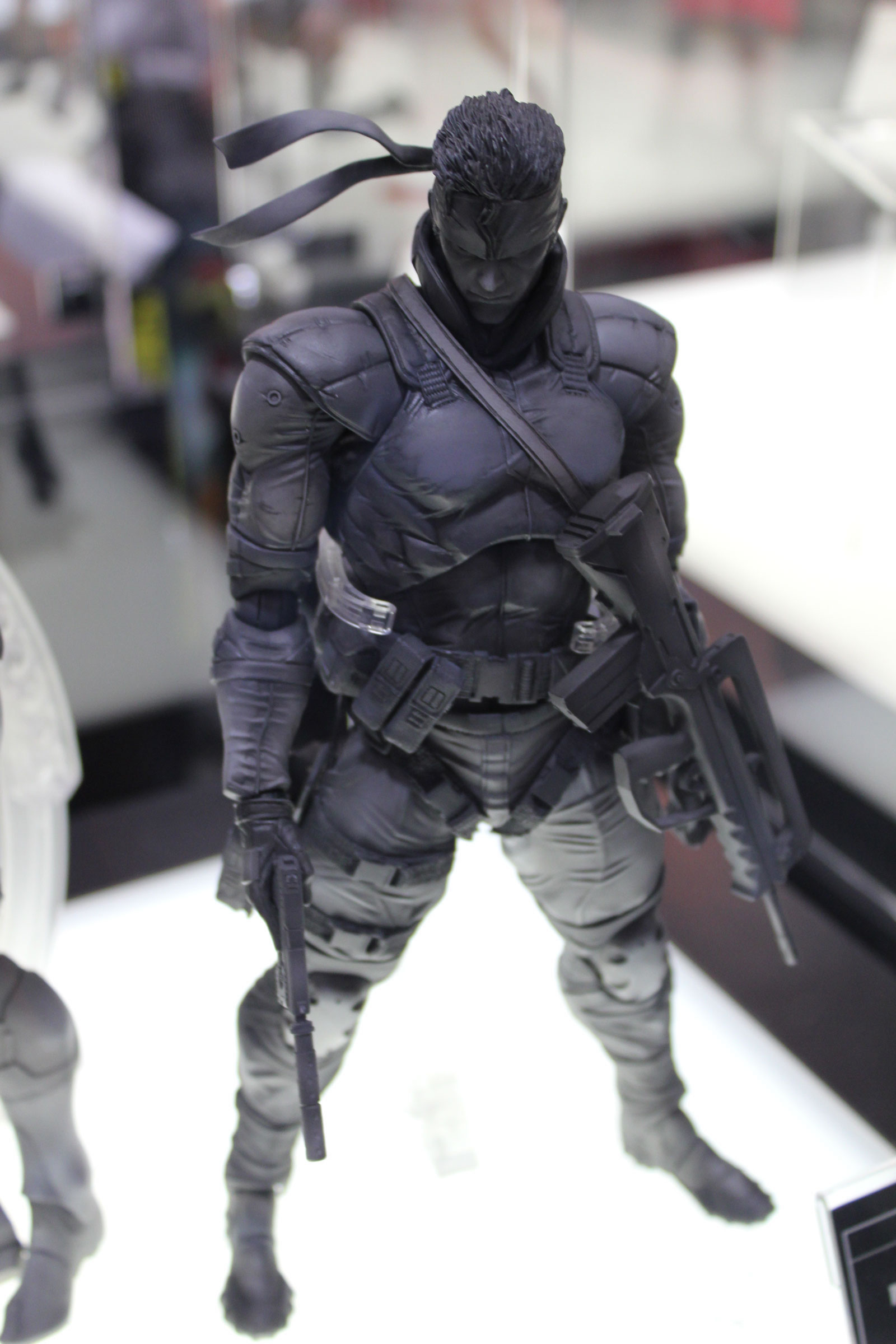 Figurine de Solid Snake et Ninja Fox  la Comic Con de San Diego 2011