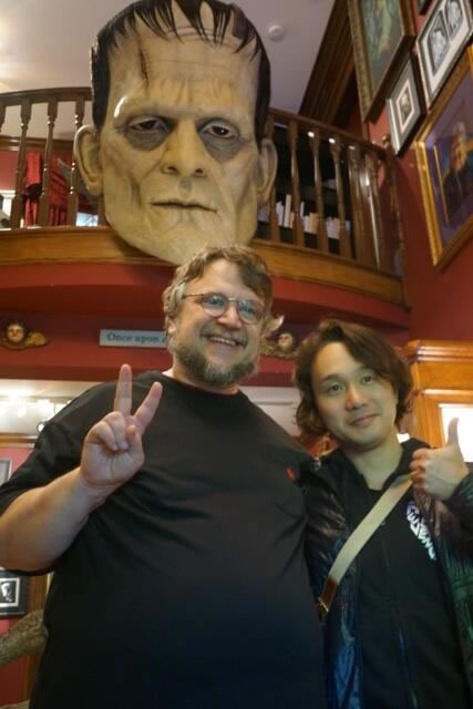Guillermo del Toro et Yoji Shinkawa