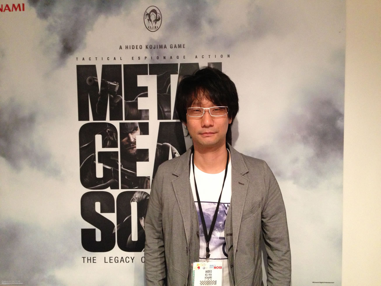 Hideo Kojima en qute dun studio pour le remake de MGS1 sur le Fox Engine