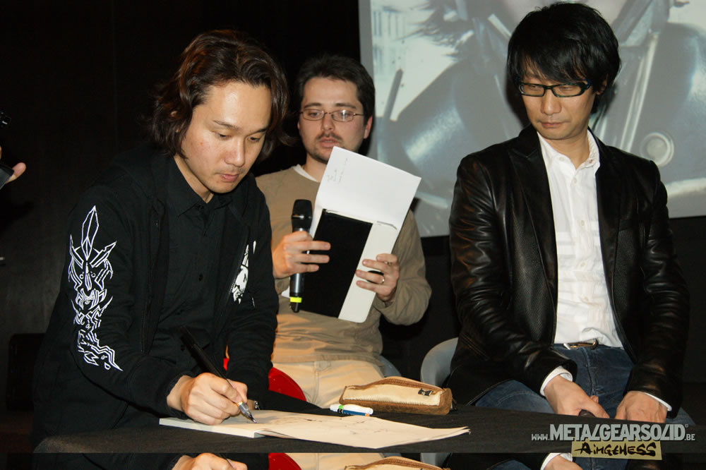 Notre reportage : Hideo Kojima et Yoji Shinkawa  Paris