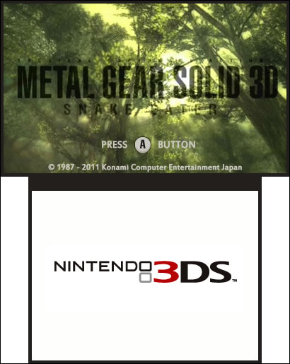 Metal Gear Solid Snake Eater 3D