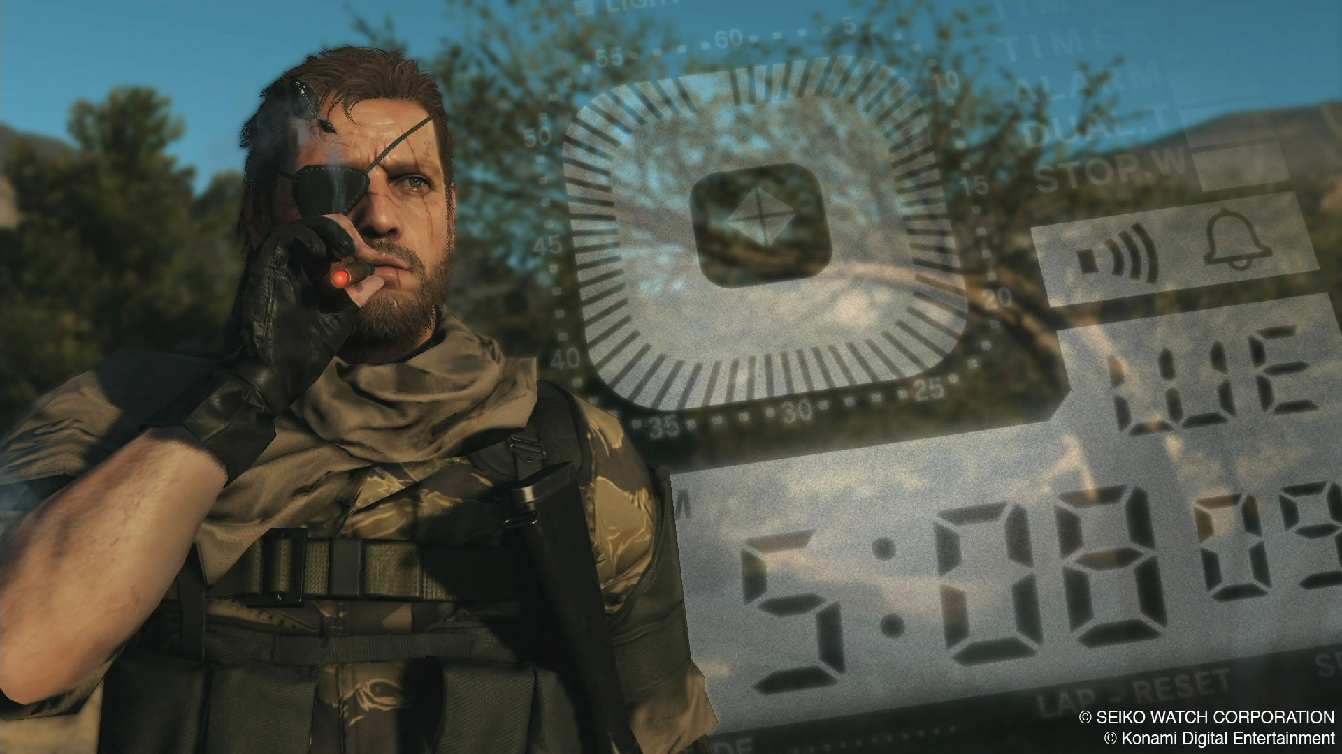 Snake peut avancer le temps dans Metal Gear Solid V : The Phantom Pain