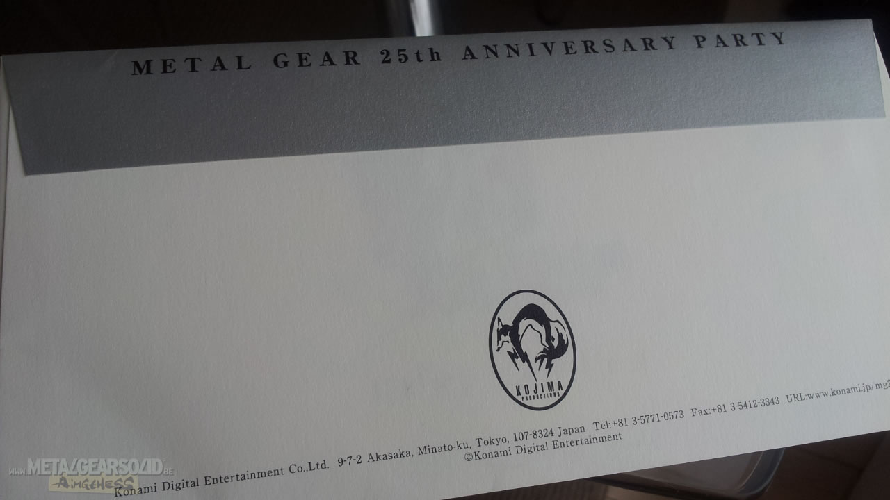 25 ans de Metal Gear : invitation, musique et dbat