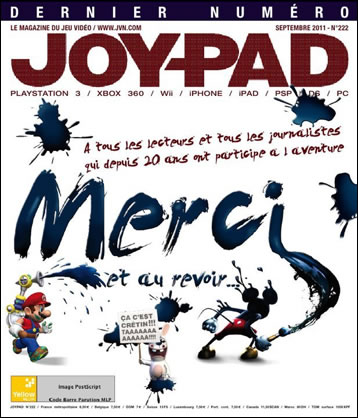 Joypad n222 septembre 2011