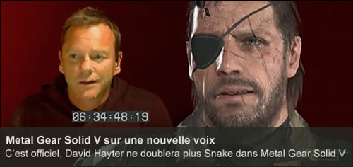 Metal Gear Solid V sur une nouvelle voix - Kiefer Sutherland