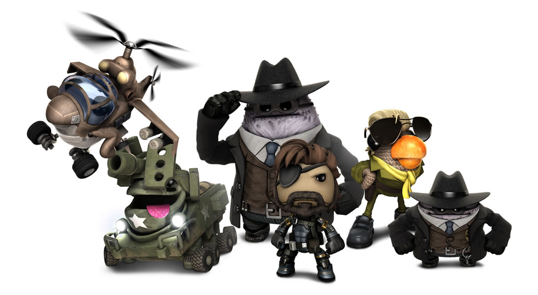 Les costumes de Big Boss, Kaz et Skull Face sont disponibles dans LittleBigPlanet 3