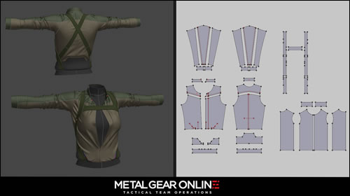 Des concept arts de Metal Gear Solid V : The Phantom Pain et de Metal Gear Online 3