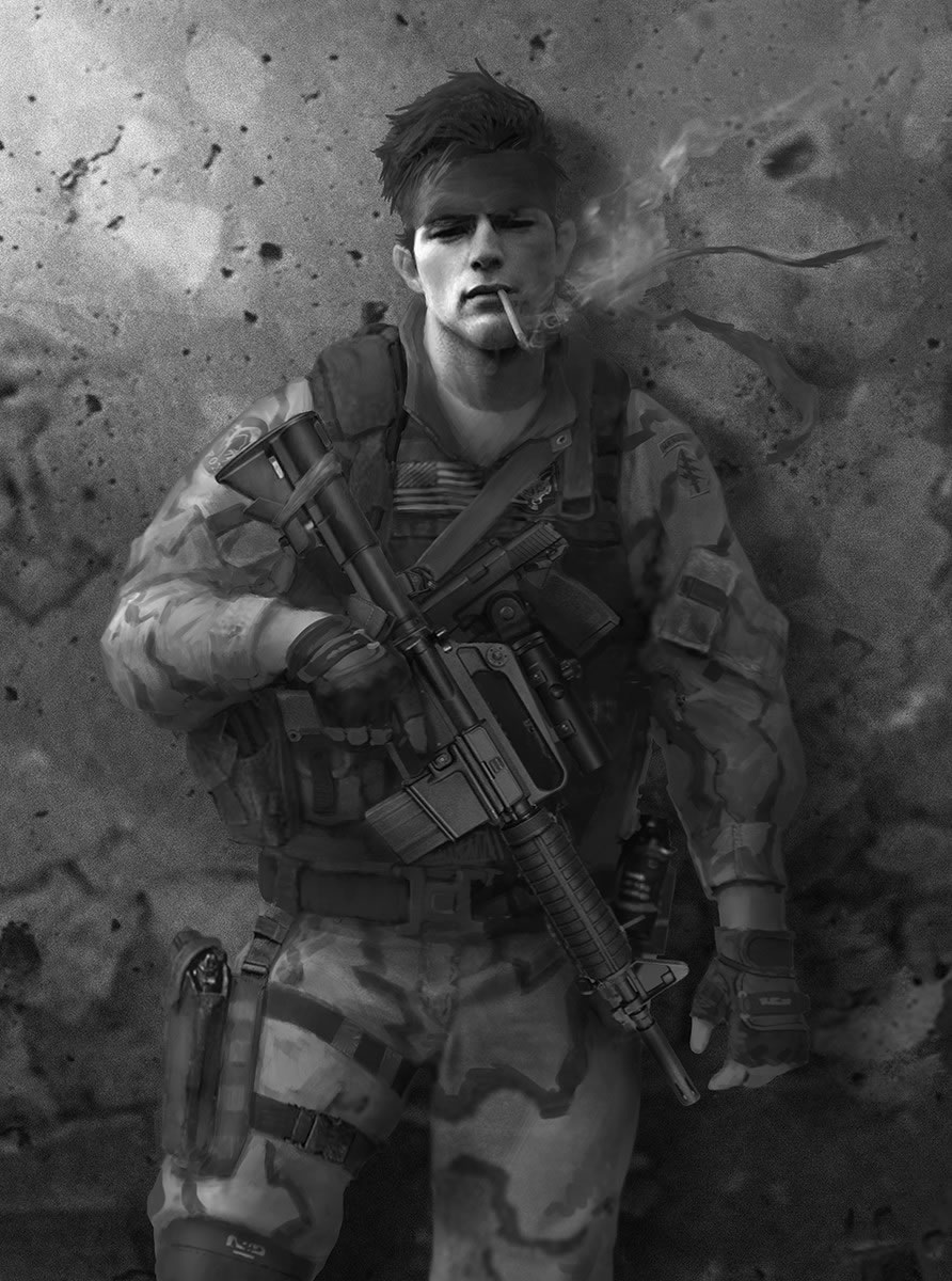 Des concept arts de Metal Gear Solid V : The Phantom Pain et de Metal Gear Online 3