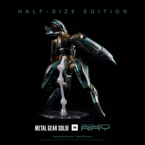 Une date et un prix pour le petit Metal Gear Ray de ThreeA
