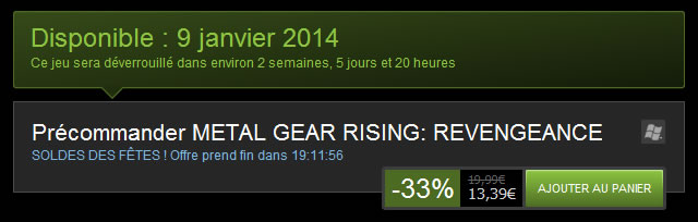 Metal Gear Rising : Revengeance sur PC imag