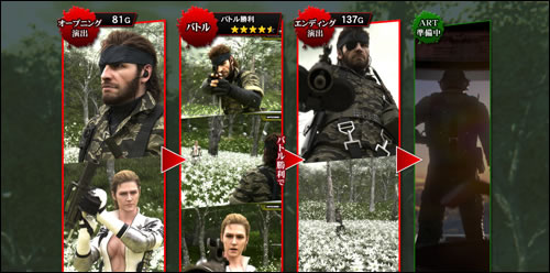 Images squences de Metal Gear Solid 3 Snake Eater sur Pachislot