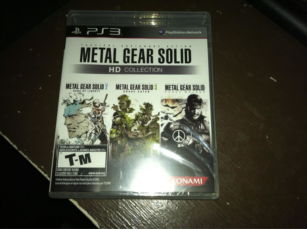 Photos Metal Gear Solid HD Collection amricain