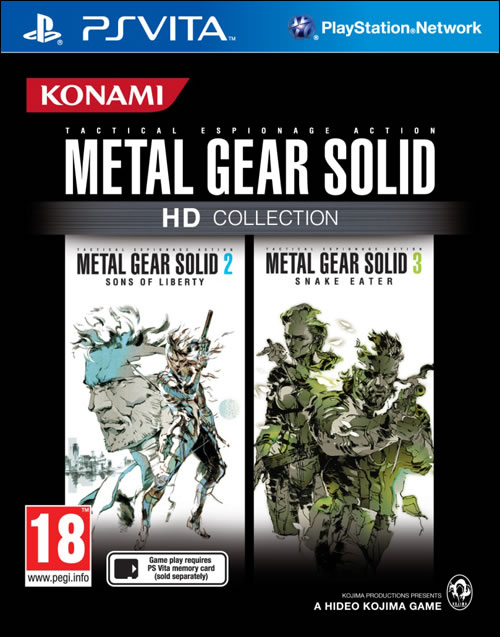 Date de sortie europenne pour Metal Gear Solid HD Collection sur PS Vita
