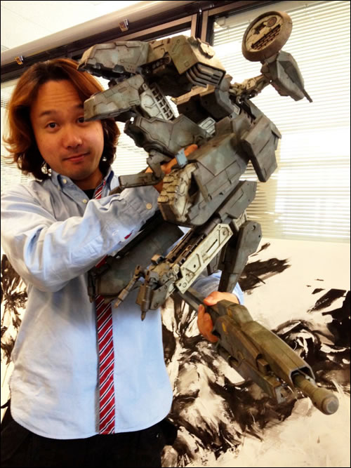 Figurine Metal Gear Rex par ThreeA chez Kojima Productions