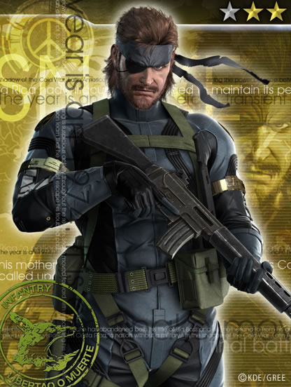 Cartes de Metal Gear Solid Social Ops