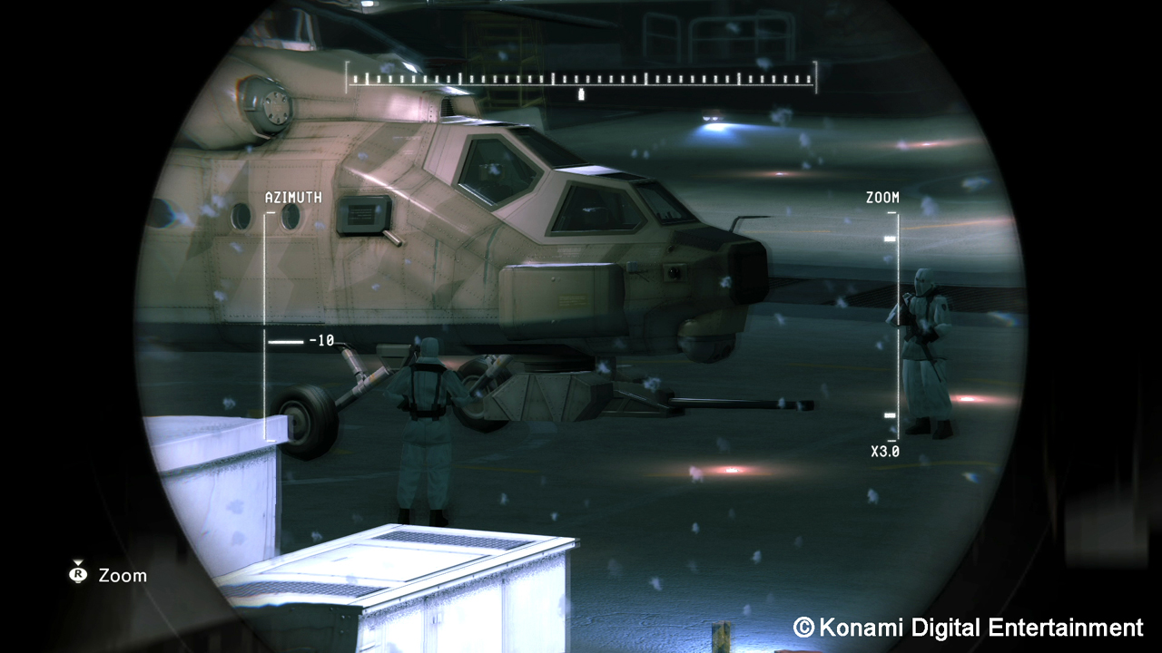 Metal Gear Solid V : Ground Zeroes et la 'Mission Dj-Vu' illustrs