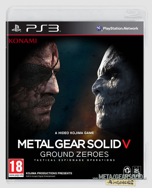 Metal Gear Solid V : Ground Zeroes - Hideo Kojima imaginait une jaquette terrifiante pour lOccident