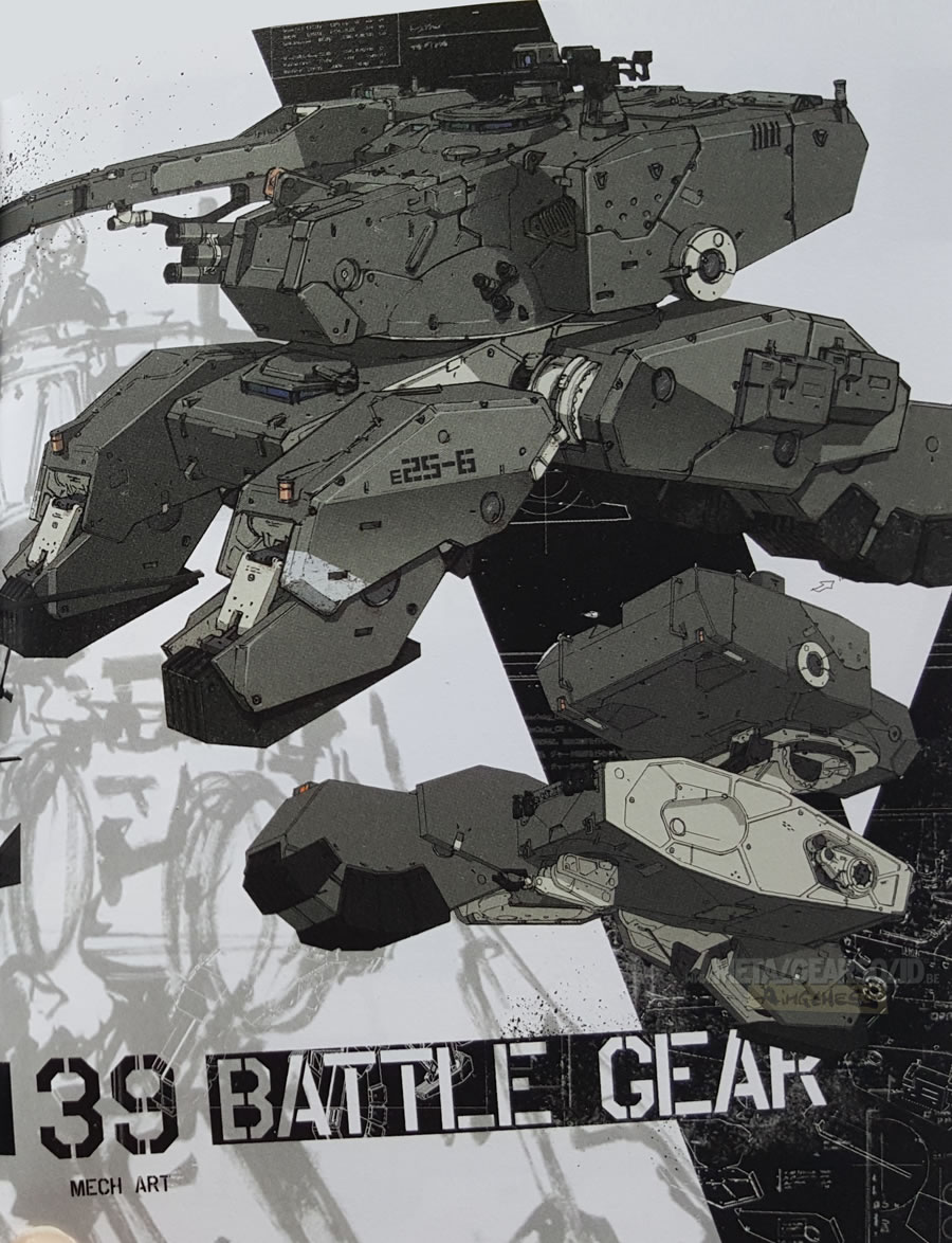 Des images de l'artbook du collector japonais de Metal Gear Solid V : The Phantom Pain