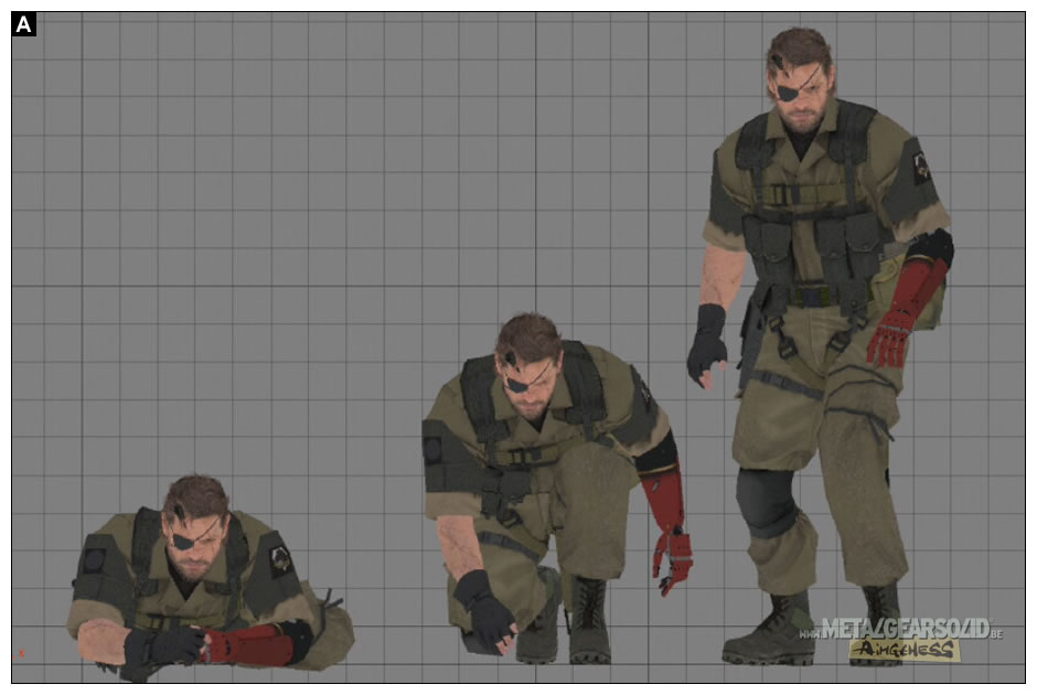 Un making of de Metal Gear Solid V : The Phantom Pain dans le magazine CGWorld