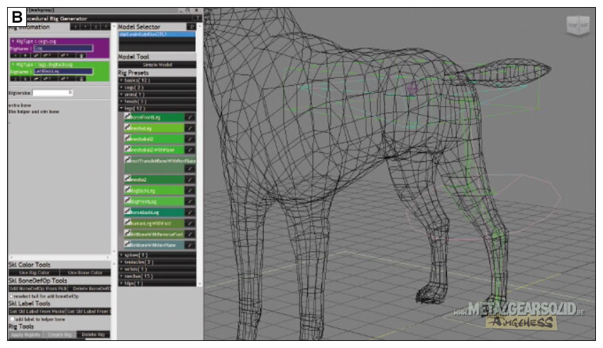 Un making of de Metal Gear Solid V : The Phantom Pain dans le magazine CGWorld