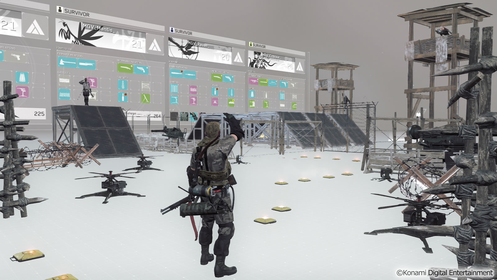 Nouvelles images de Metal Gear Survive qui sera jouable  l'E3 2017