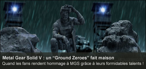 Metal Gear Solid V : le monde de Ground Zeroes fait maison