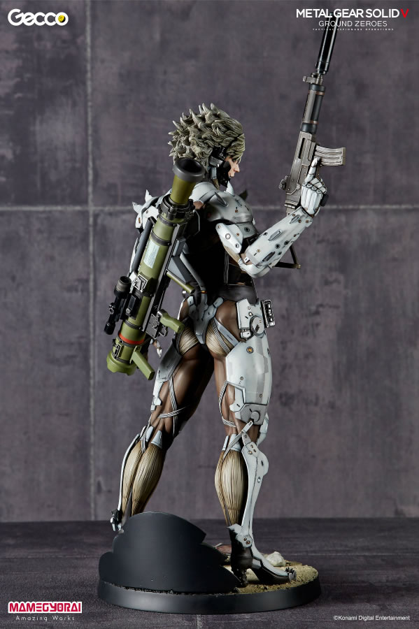 Une nouvelle statuette Gecco de Raiden inspire de Metal Gear Solid V : Ground Zeroes