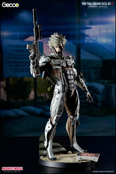 Une nouvelle statuette Gecco de Raiden inspire de MGSV Ground Zeroes