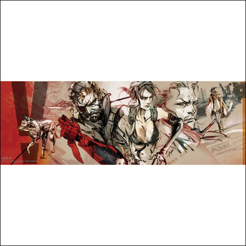 Une collection de tableaux consacre aux artworks de Yoji Shinkawa