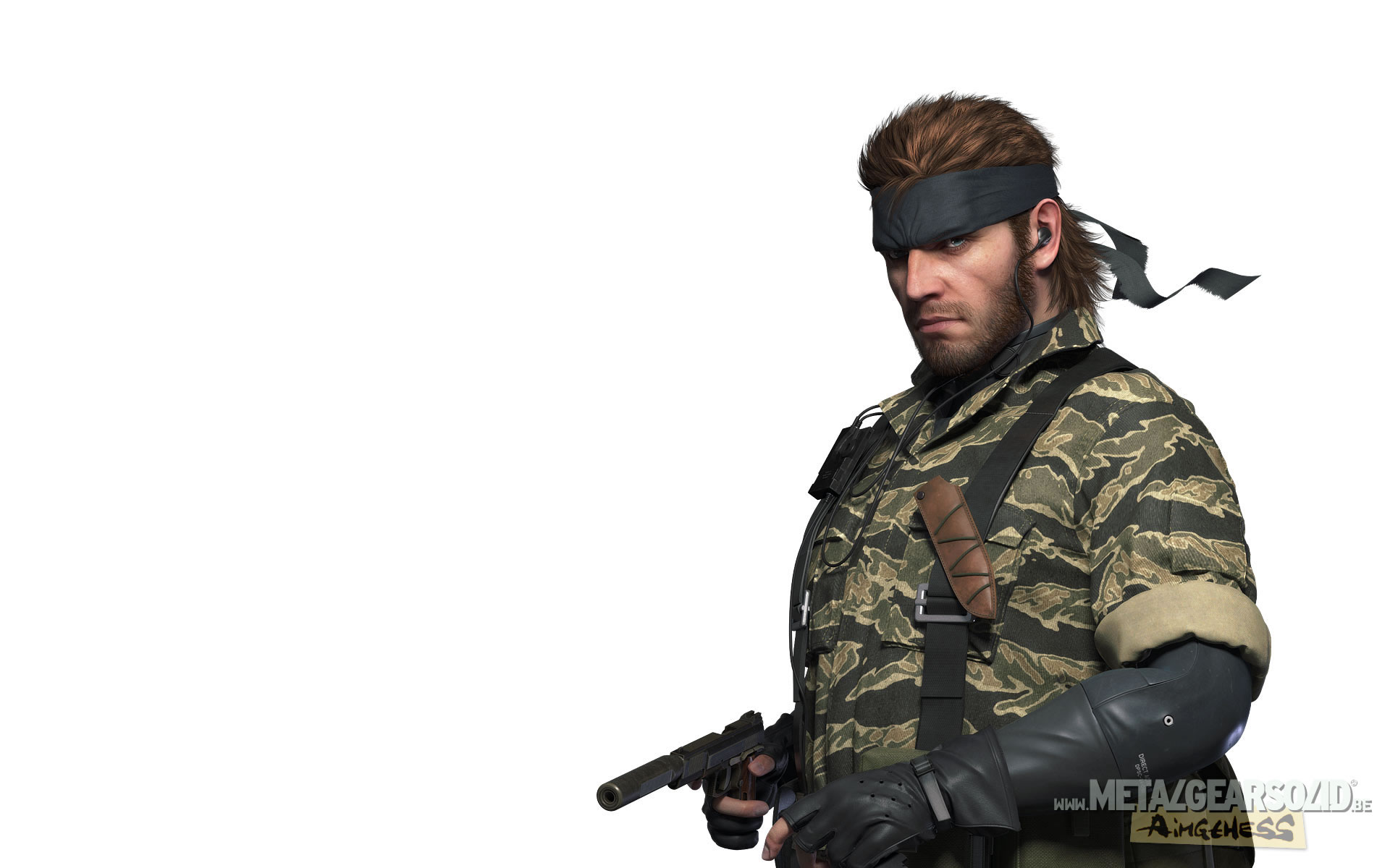 Les personnages en images de Metal Gear Solid 3 sur Pachinko