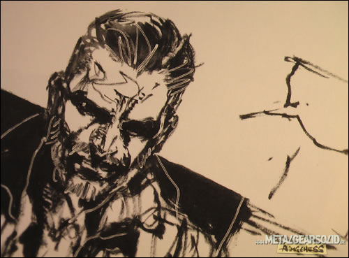 Metal Gear Solid Official Art Work  Yoji Shinkawa Artbook 1