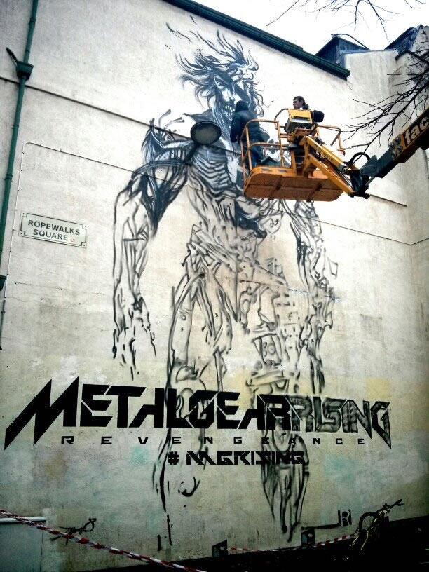 Metal Gear Rising Revengeance - Raiden fait le mur  Liverpool