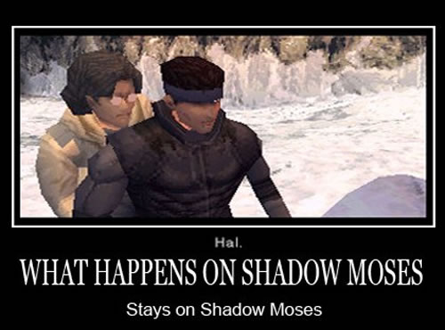 Snake et Otacon secret Shadow Moses