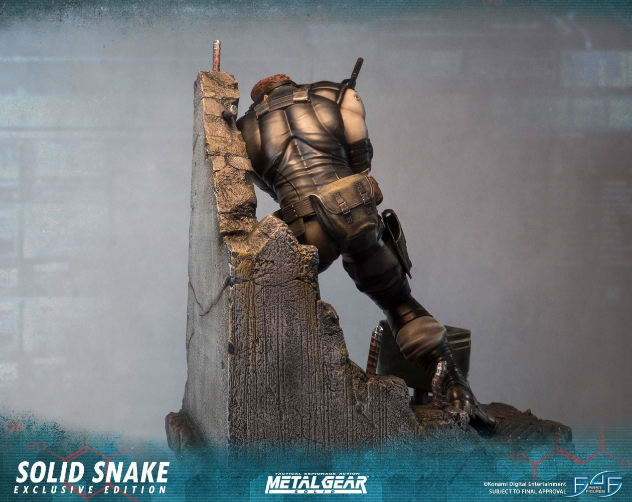 First4Figures dvoile une nouvelle statuette dtaille et imposante de Solid Snake