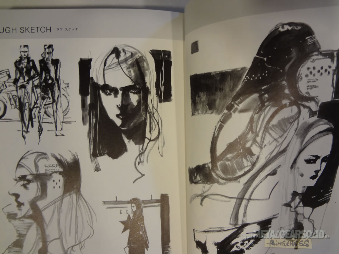 Photos de l'artbook The Art of Metal Gear Solid The Original Trilogy MGS 3